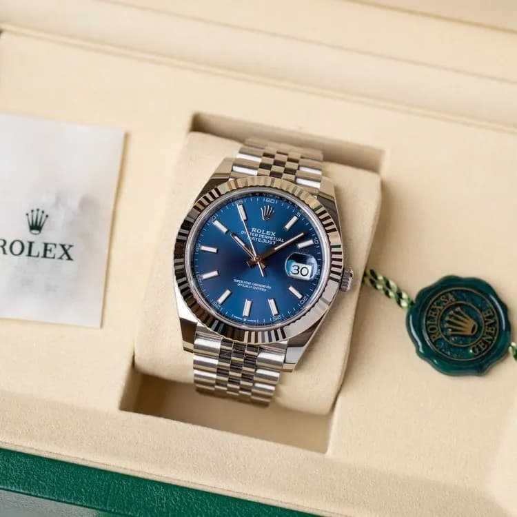 Datejust 126334 Acier "Bleu Vif" – 2025