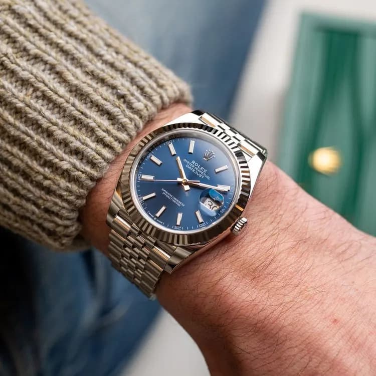 Datejust 126334 Acier "Bleu Vif" – 2025