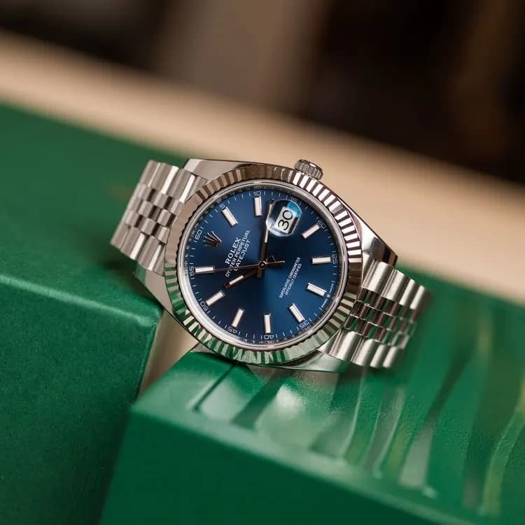 Datejust 126334 Acier "Bleu Vif" – 2025