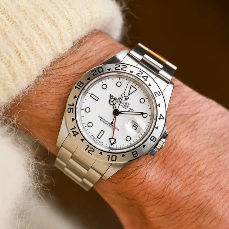 Explorer II 16570 Stainless Steel "Polar" – 1994