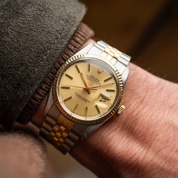 Datejust 16013 Steel and Gold  – 1986