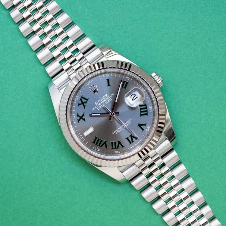 Datejust 126334 Acier "Wimbledon" – 2024