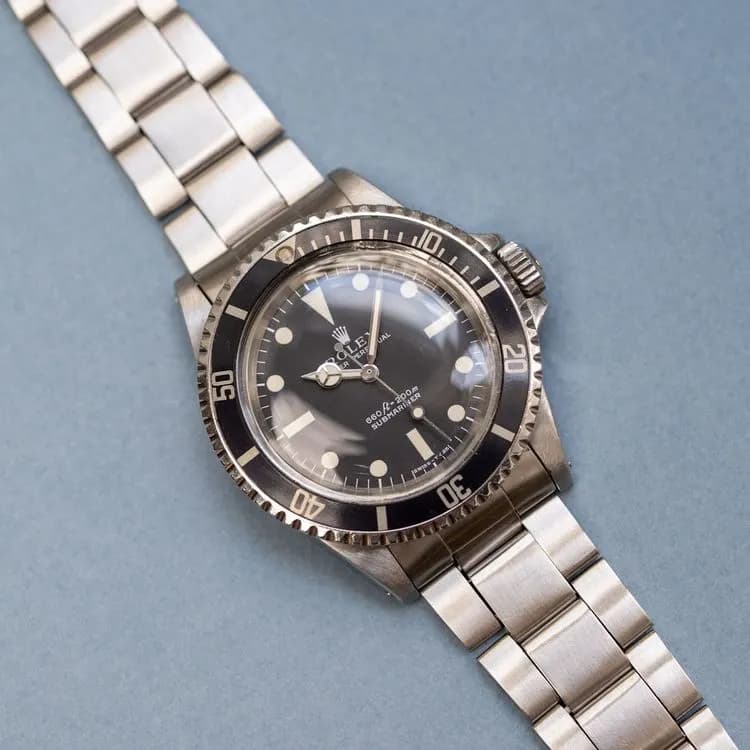 Submariner 5513 Acier "Feet First" – 1971