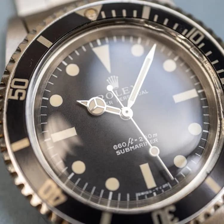 Submariner 5513 Acier "Feet First" – 1971