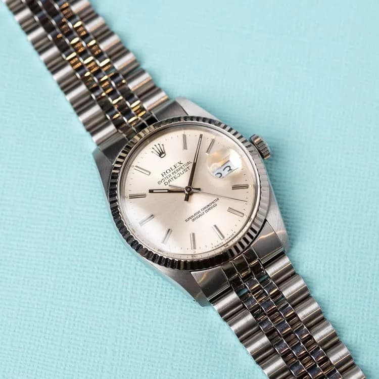 Datejust 16014 Acier "Super Full Set" – 1989