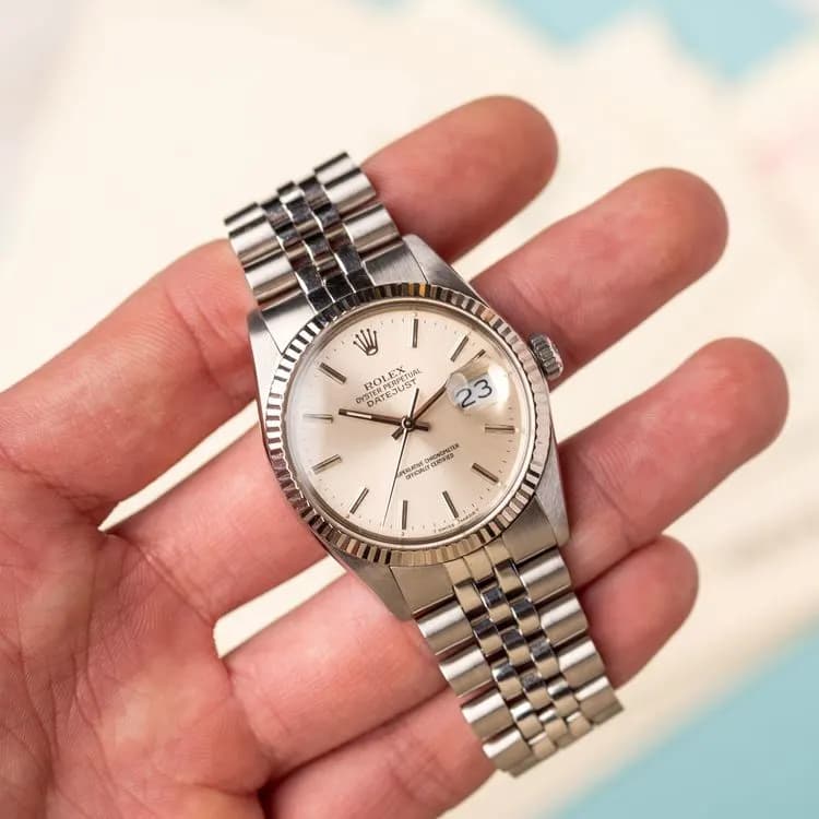 Datejust 16014 Acier "Super Full Set" – 1989