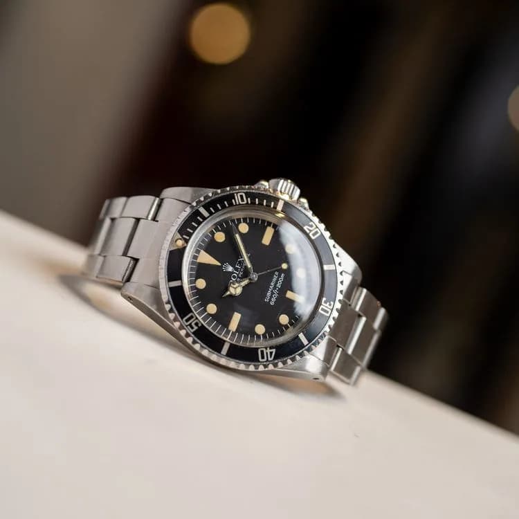 Submariner 5513 Acier "Maxi Dial" – 1984