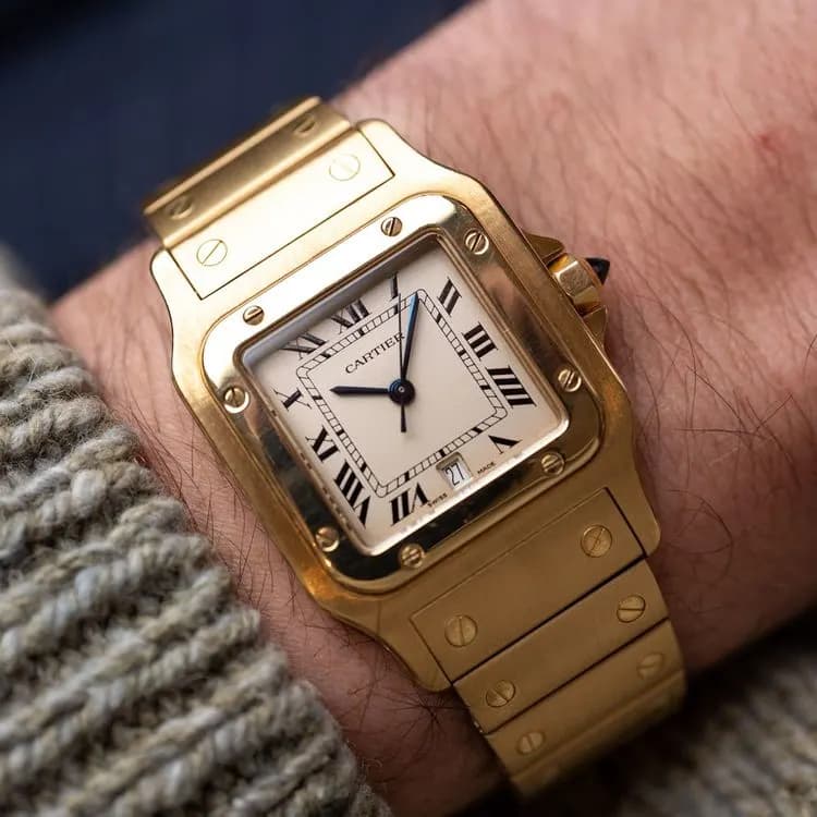 Santos Galbée 887901 Yellow Gold  – 1994