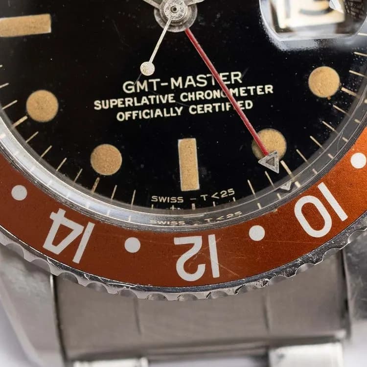 GMT Master 1675 Acier "Gilt" – 1965