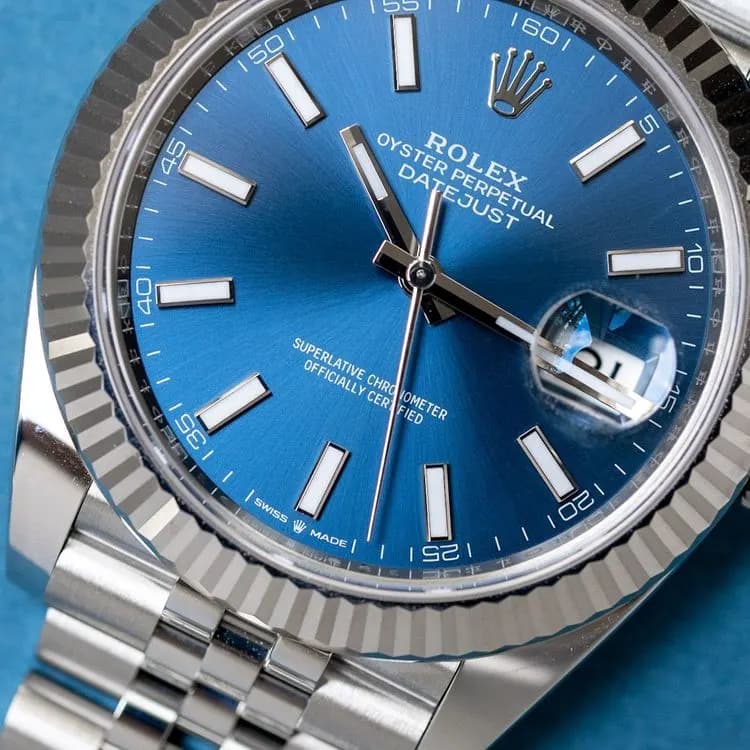 Datejust 126334 Acier "Bleu Vif" – 2025