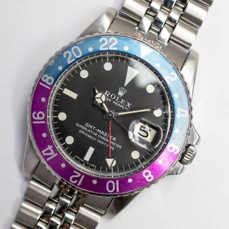 GMT Master 1675 Acier "Fuschia" – 1969