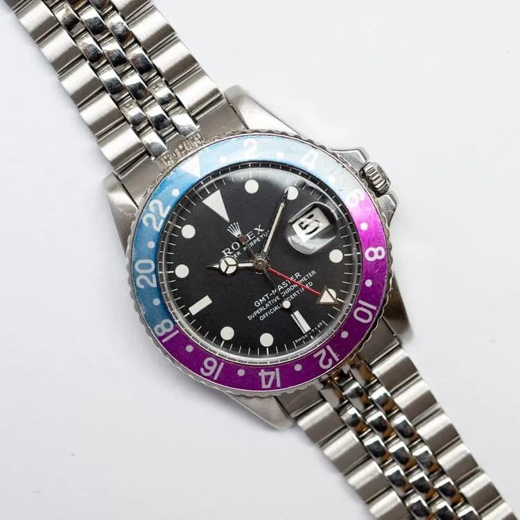 GMT Master 1675 Acier "Fuschia" – 1969