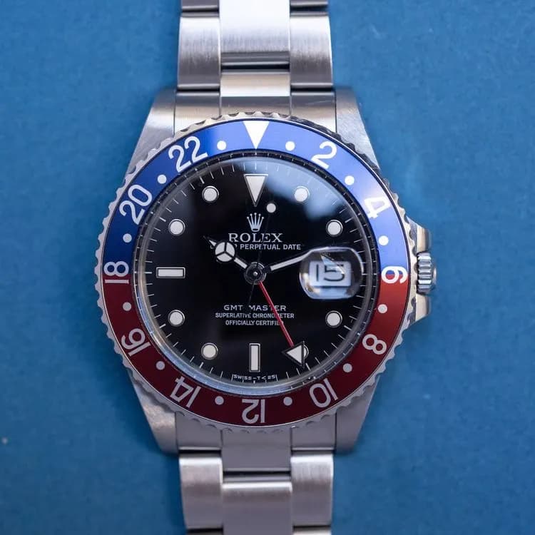 GMT Master 16750 Acier "Pepsi" – 1989