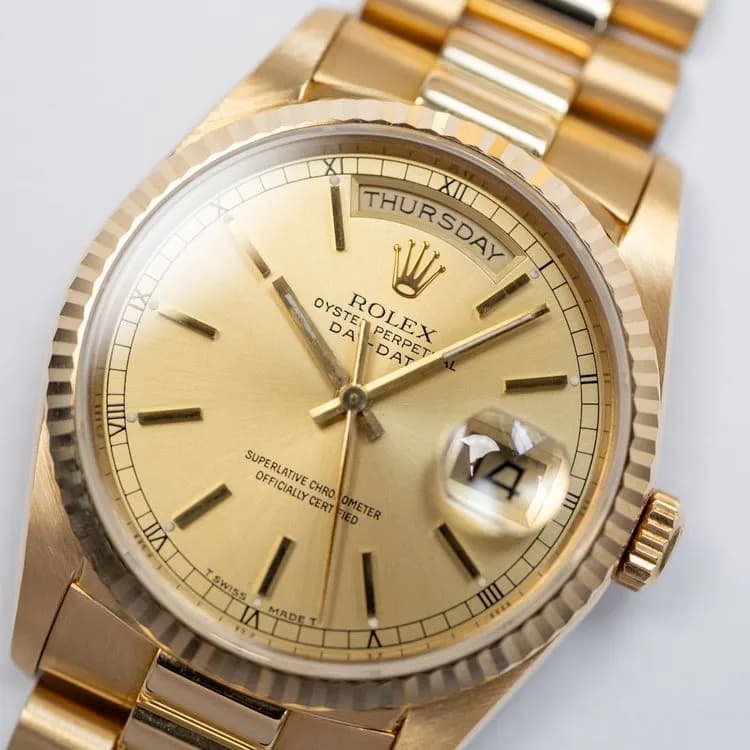 Day-Date 18238 Or Jaune  – 1989