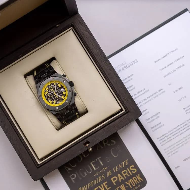 Royal Oak Offshore 26176FO.OO.D101CR.03 Alligator "Bumble Bee" – 2012