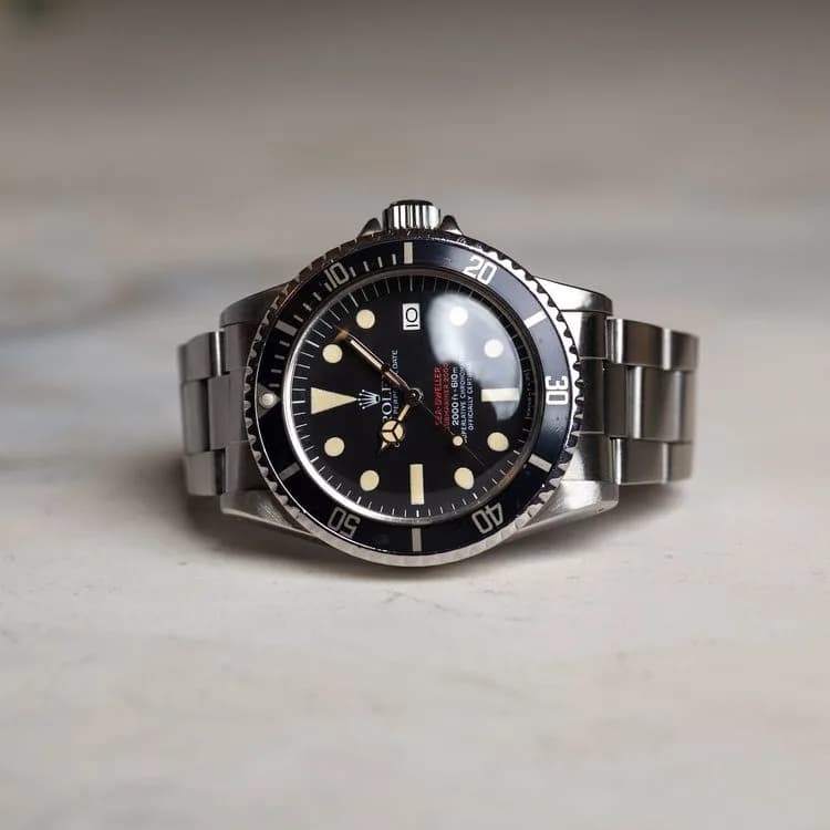 Sea-Dweller 1665  Acier "Double Red" – 1976