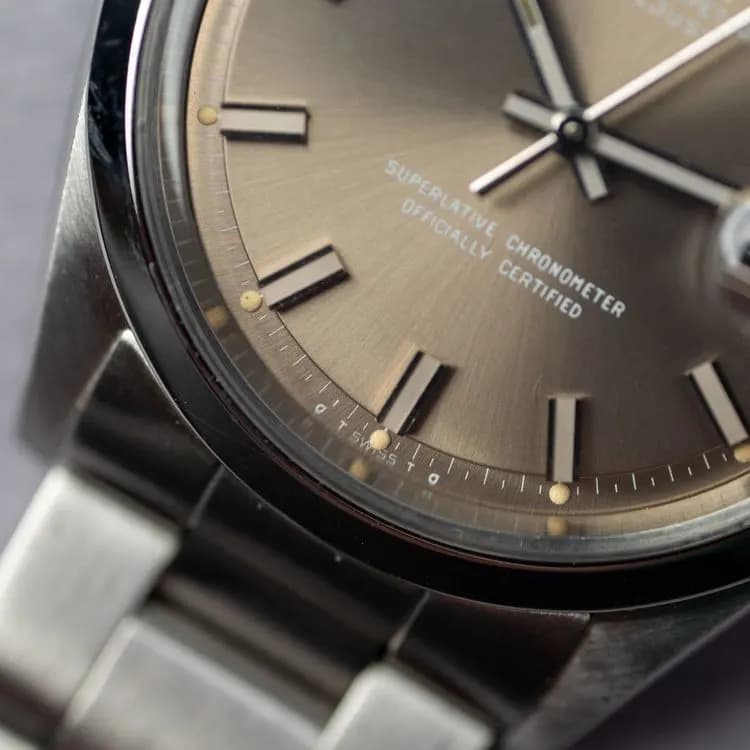 Datejust 1600 Acier "Tropical Chocolate" – 1975