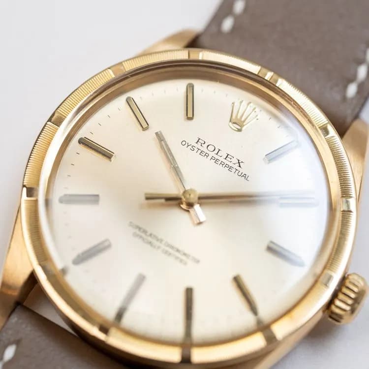 Oyster Perpetual 1007 Leather  – 1973