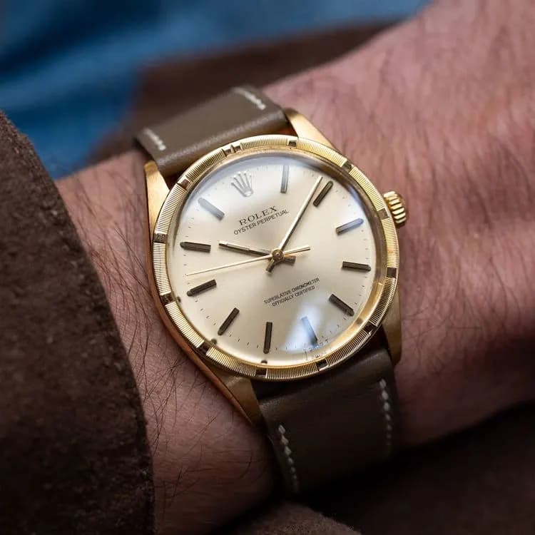 Oyster Perpetual 1007 Leather  – 1973