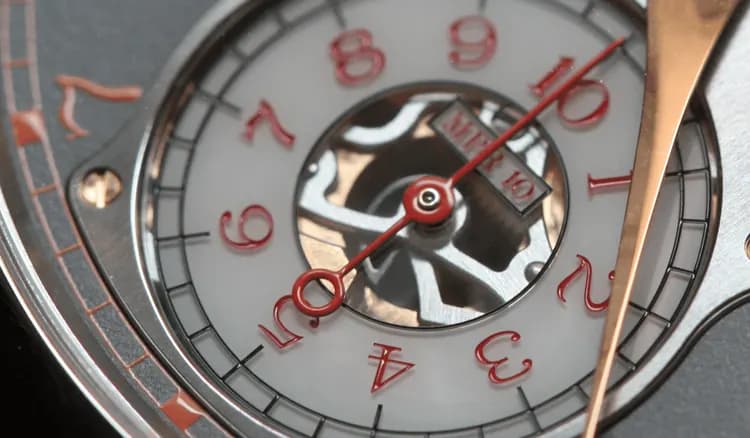 Chronomètre Centigraphe Chronomètre Centigraphe Platine Alligator  – 2007