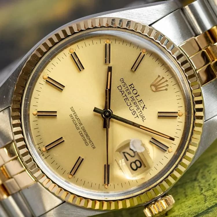 Datejust 16013 Steel and Gold  – 1982