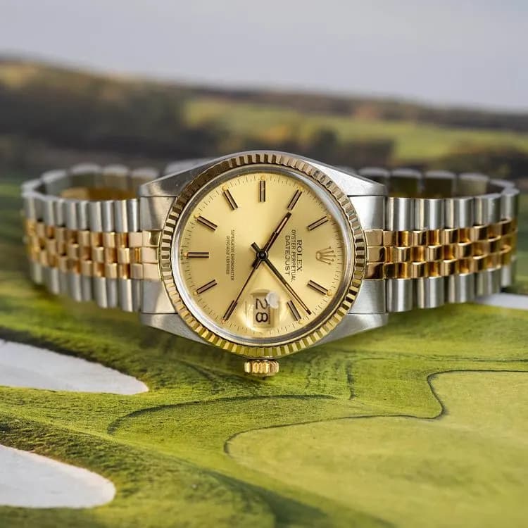 Datejust 16013 Steel and Gold  – 1982