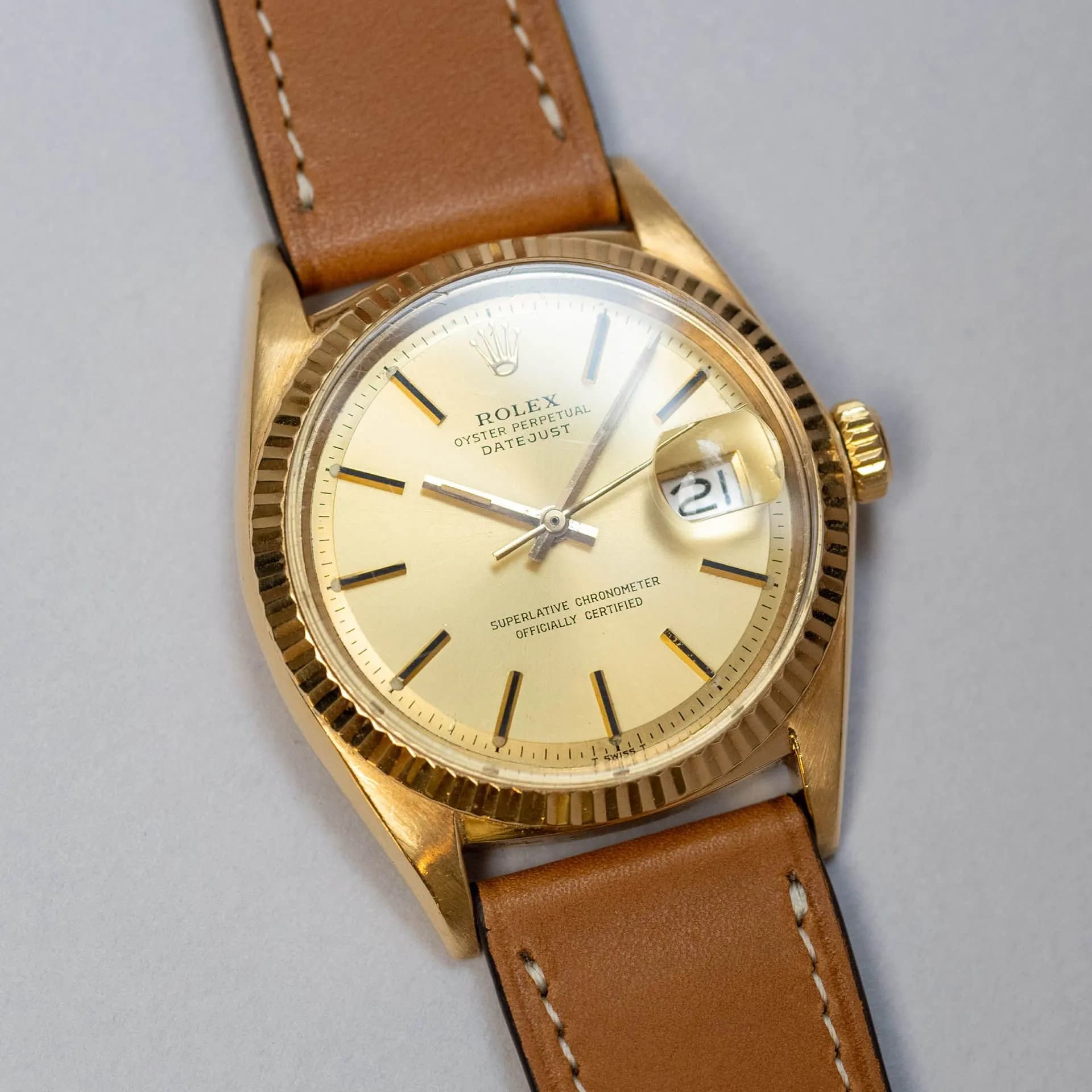 Datejust 1601/8 Or Jaune  – 1966