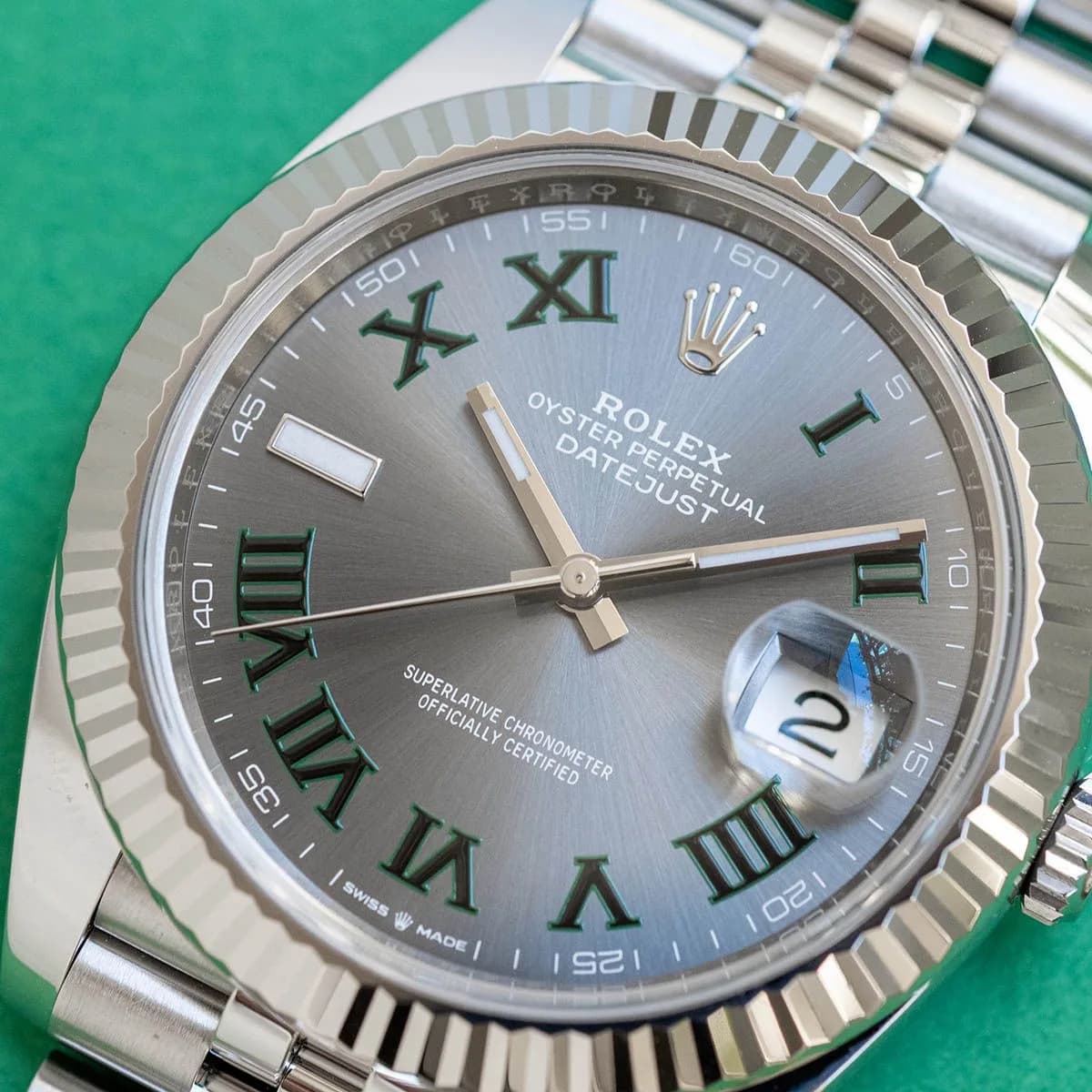 Datejust 126334 Acier "Wimbledon" – 2024