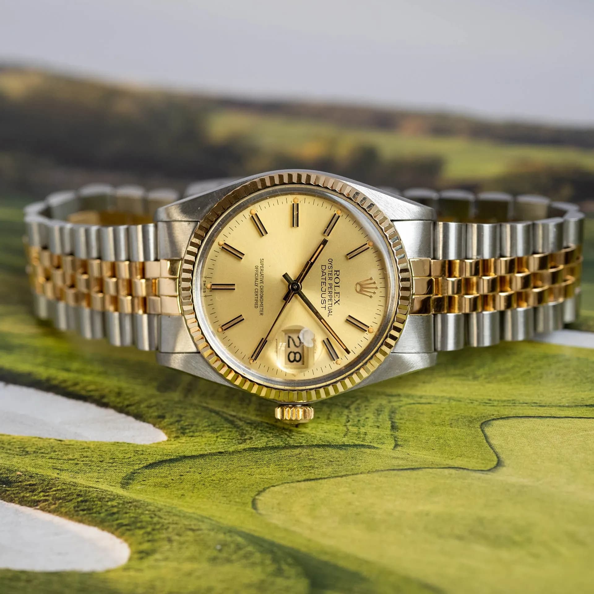 Datejust 16013 Steel and Gold  – 1982