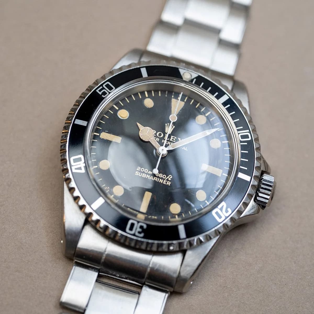 Submariner 5513 Acier "Gilt" – 1965