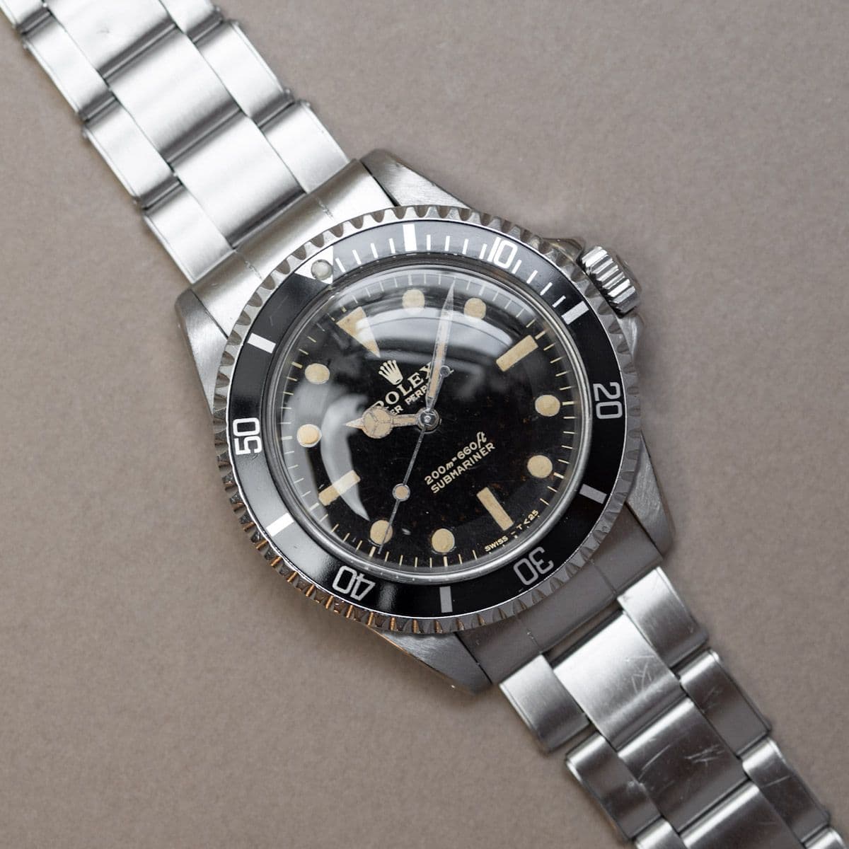 Submariner 5513 Stainless Steel  – 1965