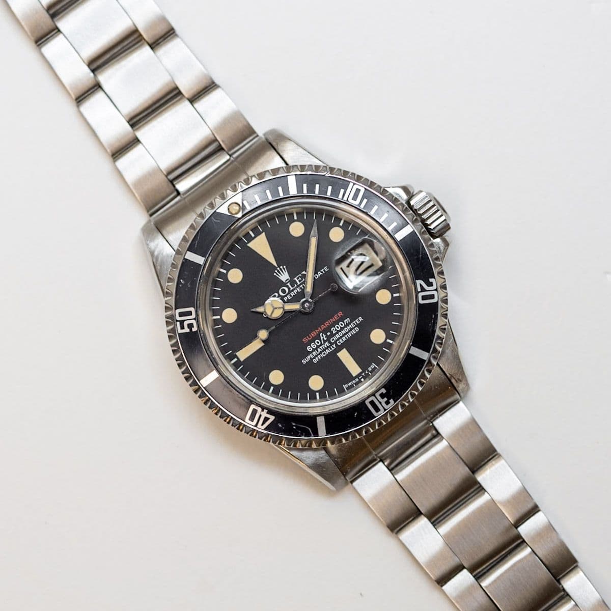 Submariner 1680 Red Acier  – 1971