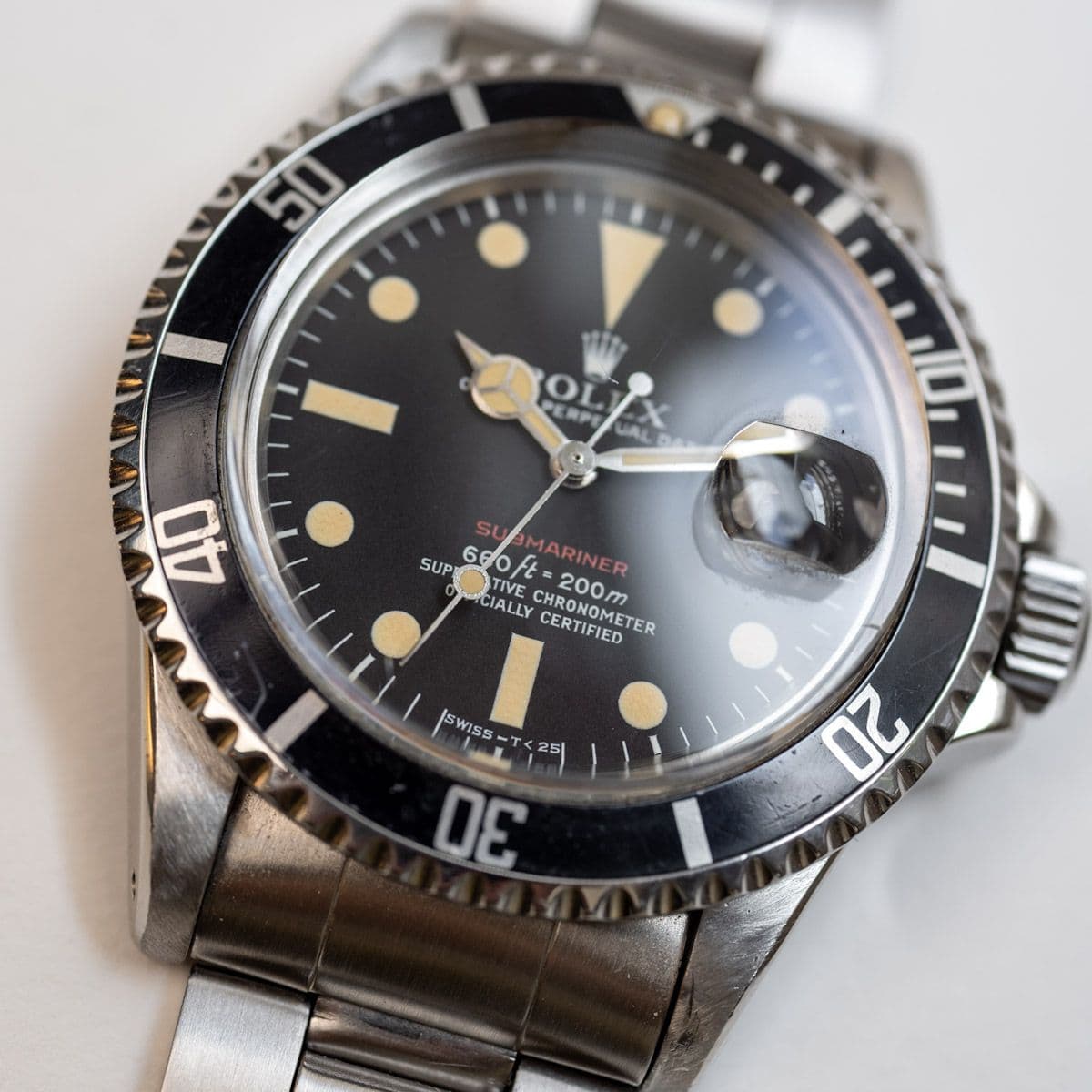 Submariner 1680 Red Acier  – 1971