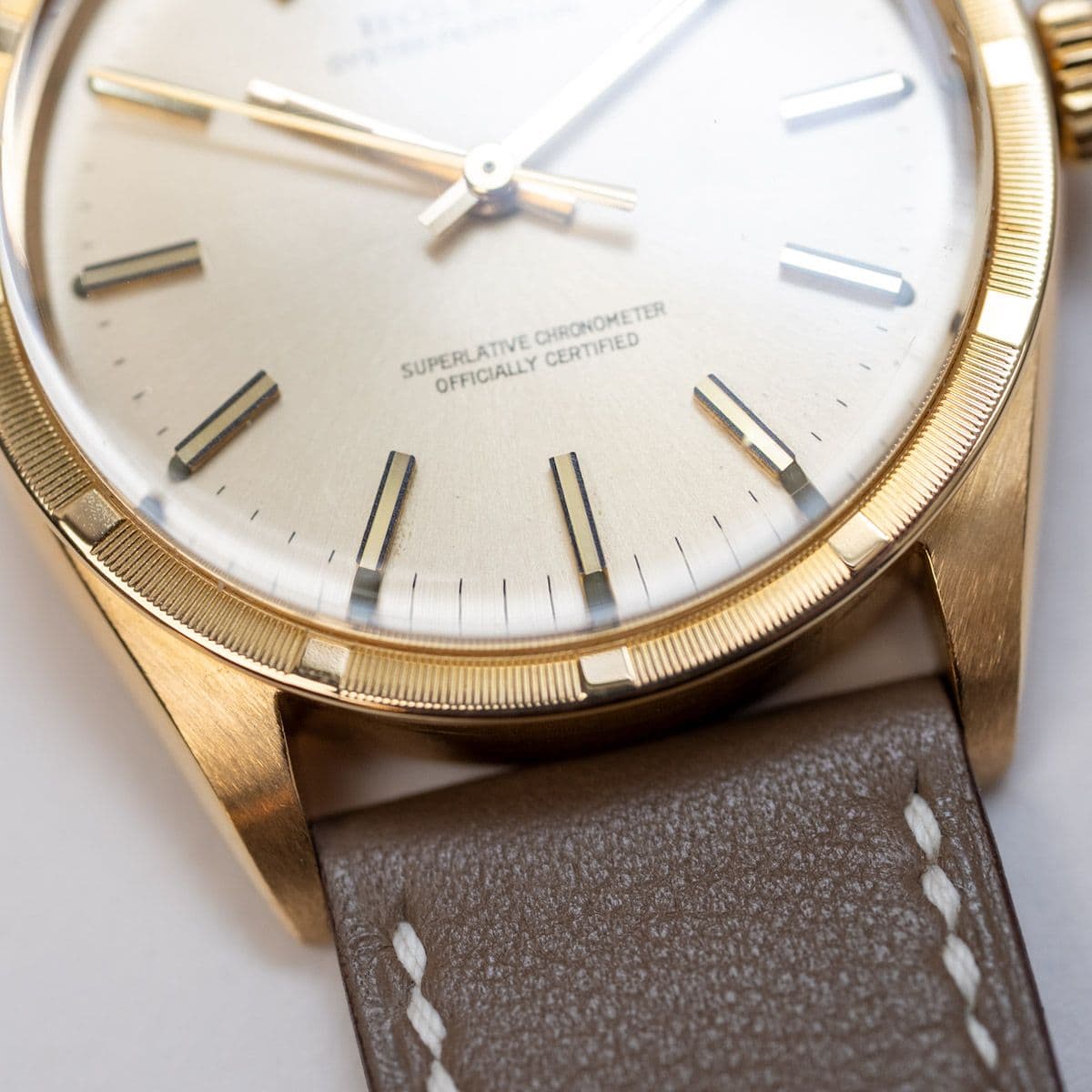 Oyster Perpetual 1007 Leather  – 1973