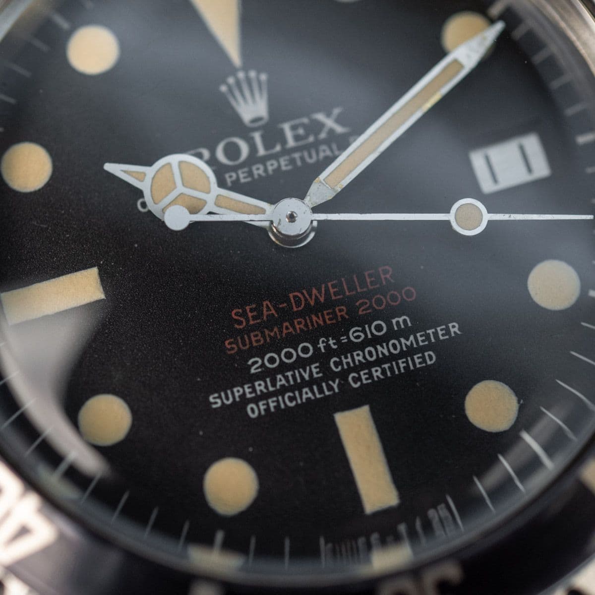 Sea-Dweller 1665  undefined "Double Red" – 1975