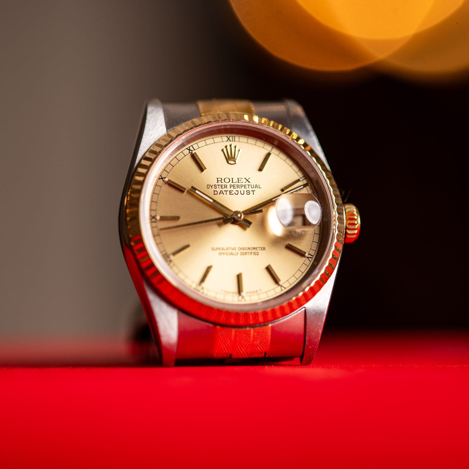 Datejust 16233 Steel and Gold  – 1989