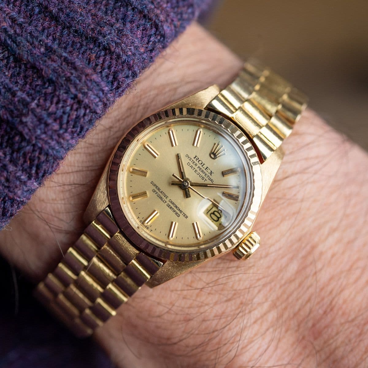 Datejust 6917 Yellow Gold  – 1979