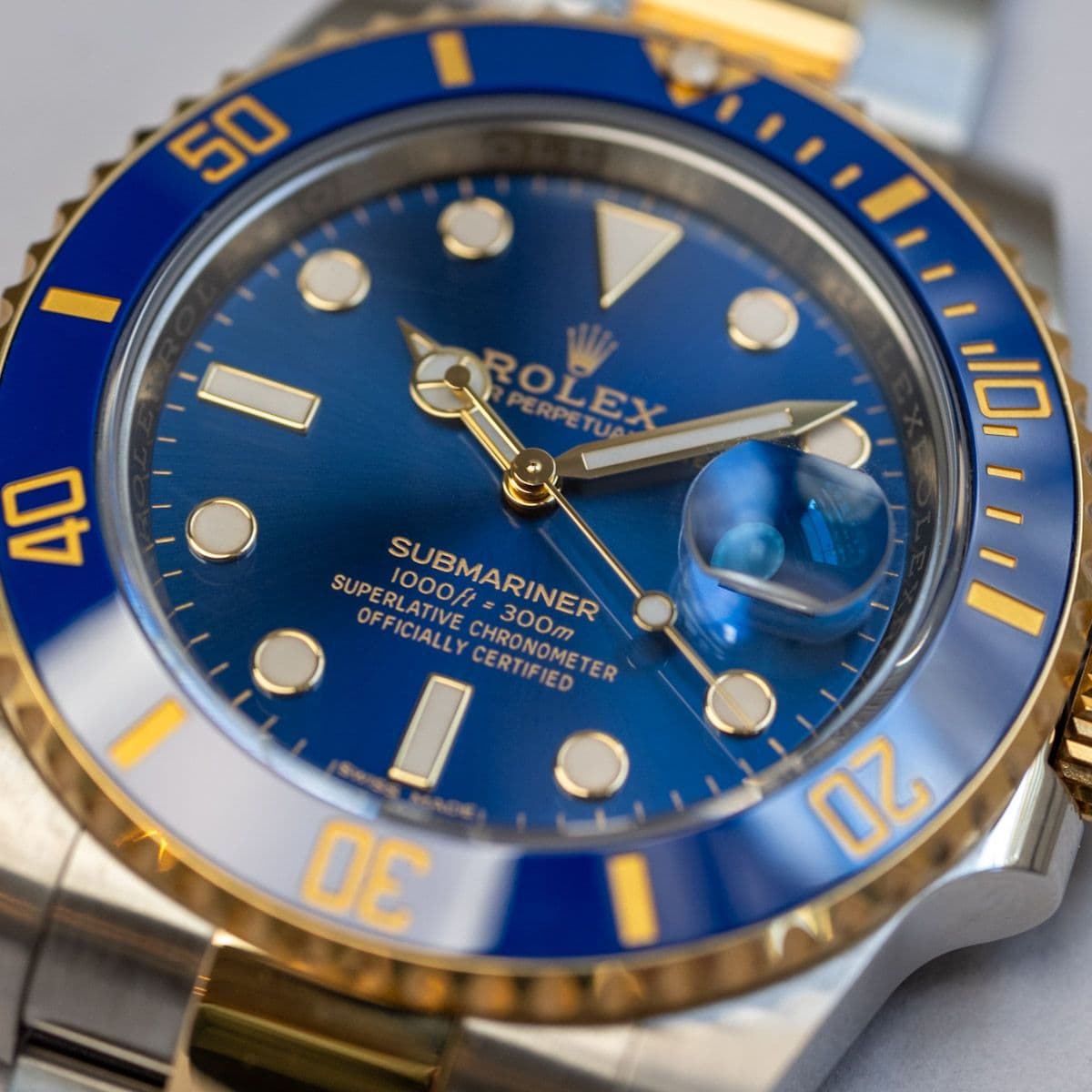 Submariner 116613LB Or et Acier  – 2020