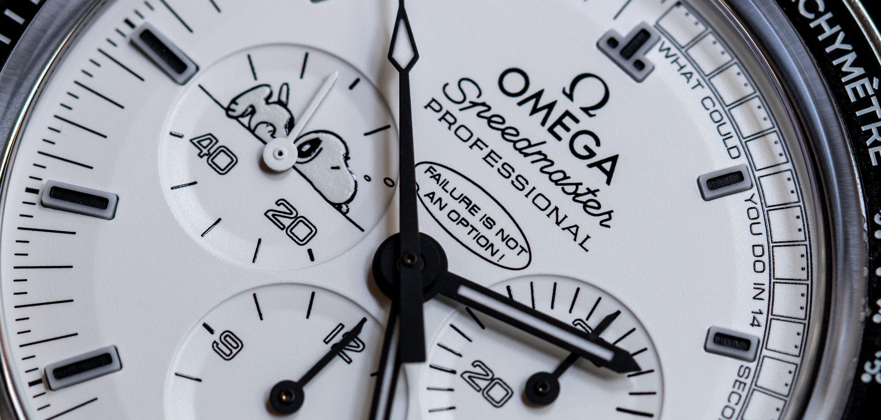 A la découverte de l'Omega Speedmaster Silver Snoopy Award 45e Anniversaire