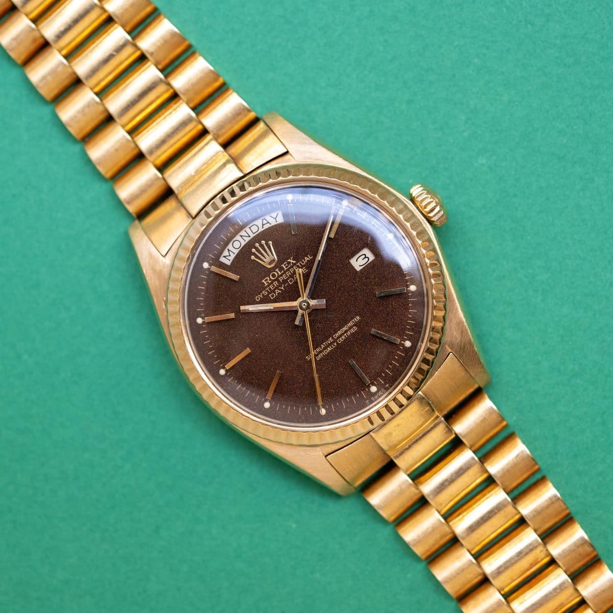 Day-Date 1803 Yellow Gold "Confetti" – 1973