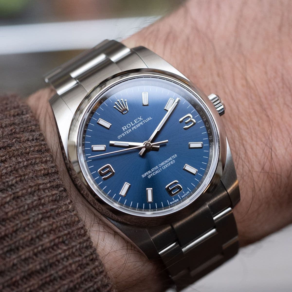 Oyster Perpetual 114200 Stainless Steel  – 2019