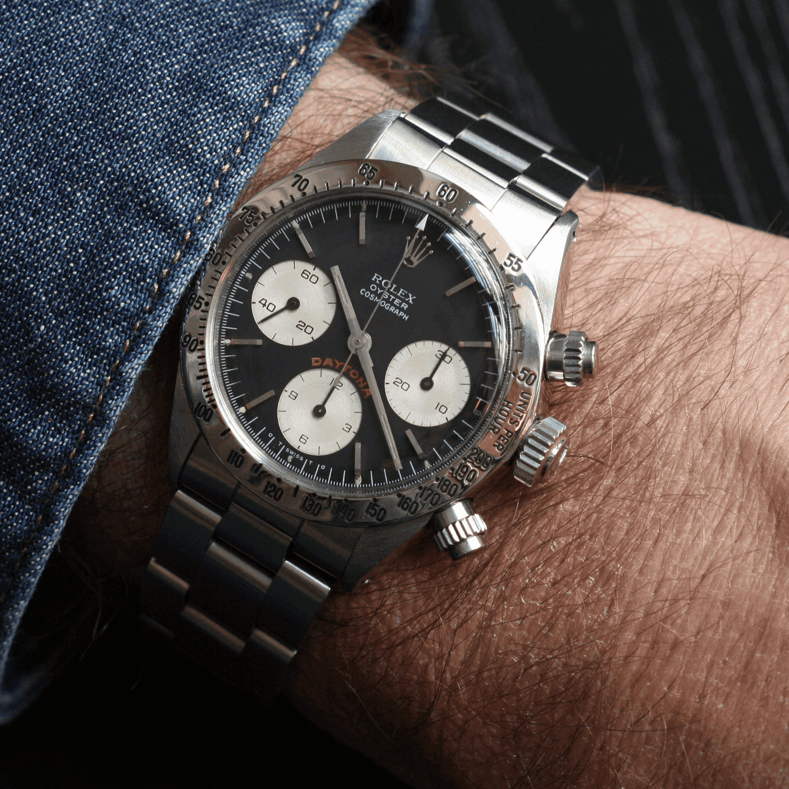 Technical review of Rolex Daytona 6265 Big Red : Fiche Technique