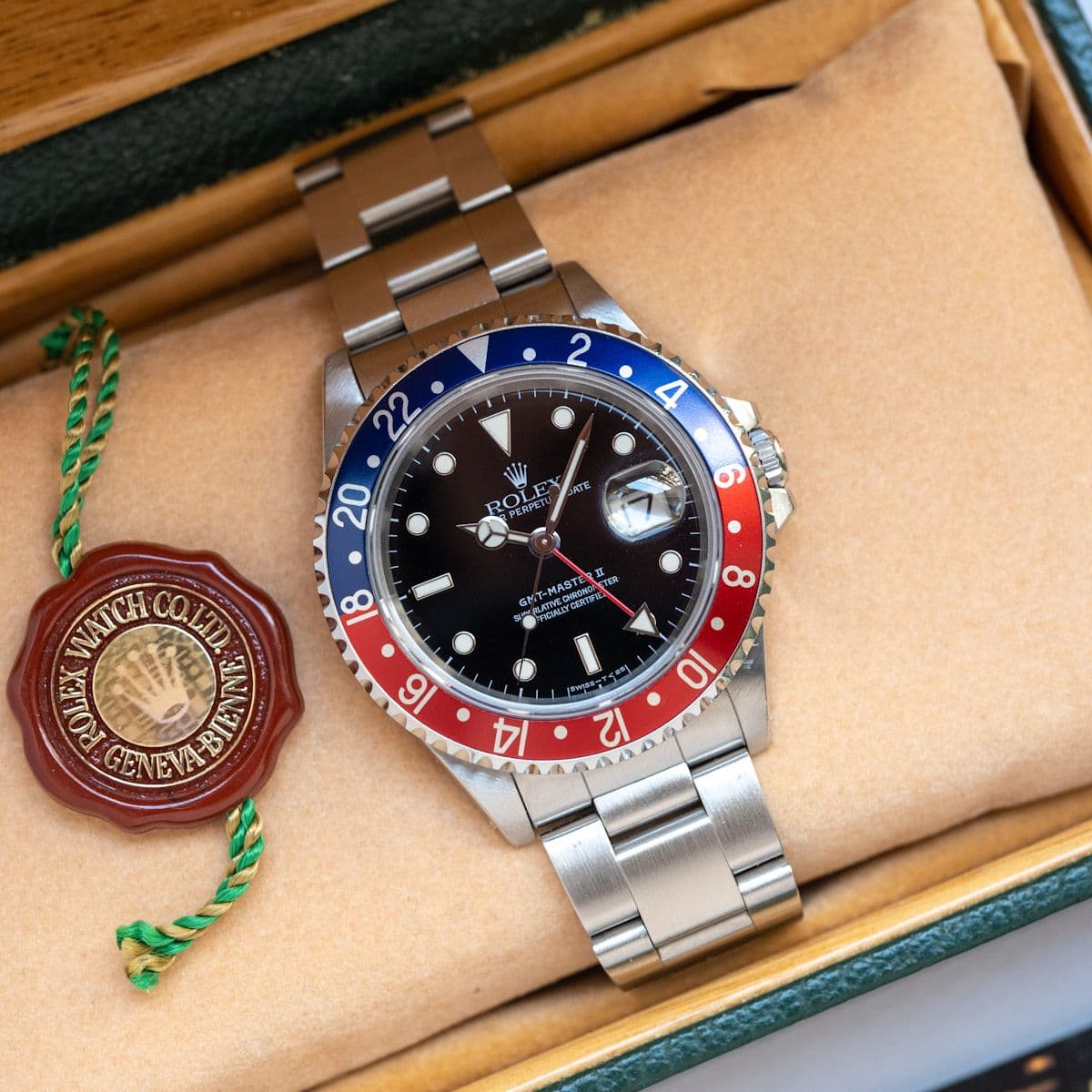 GMT Master ll 16710 Acier "Pepsi" – 1991