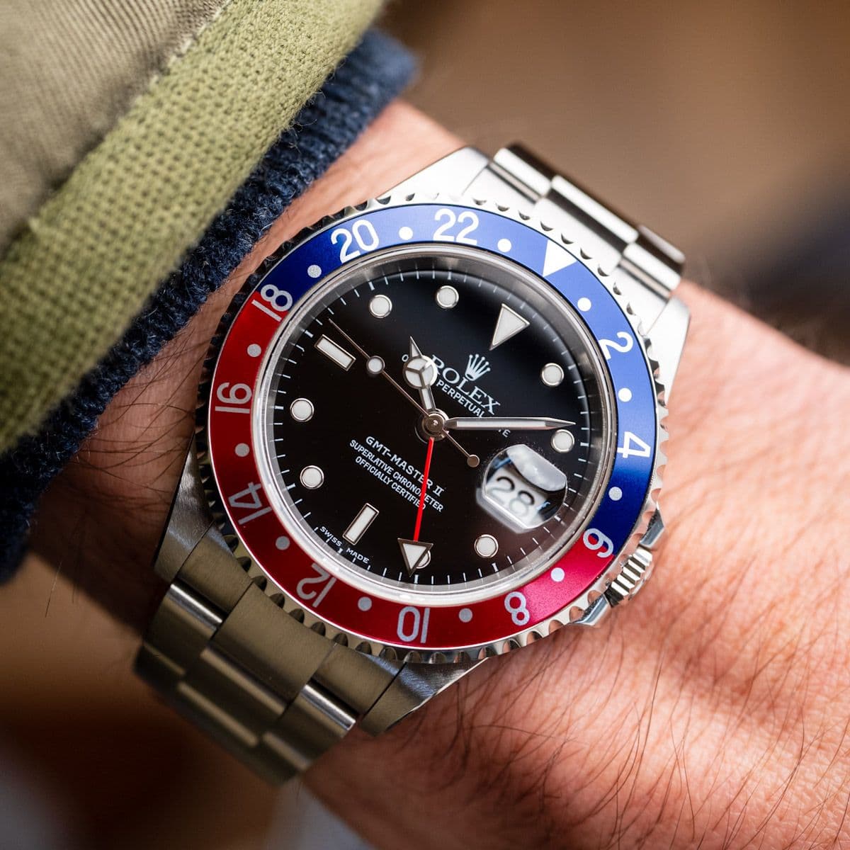 GMT Master ll 16710 Acier "Pepsi" – 2003