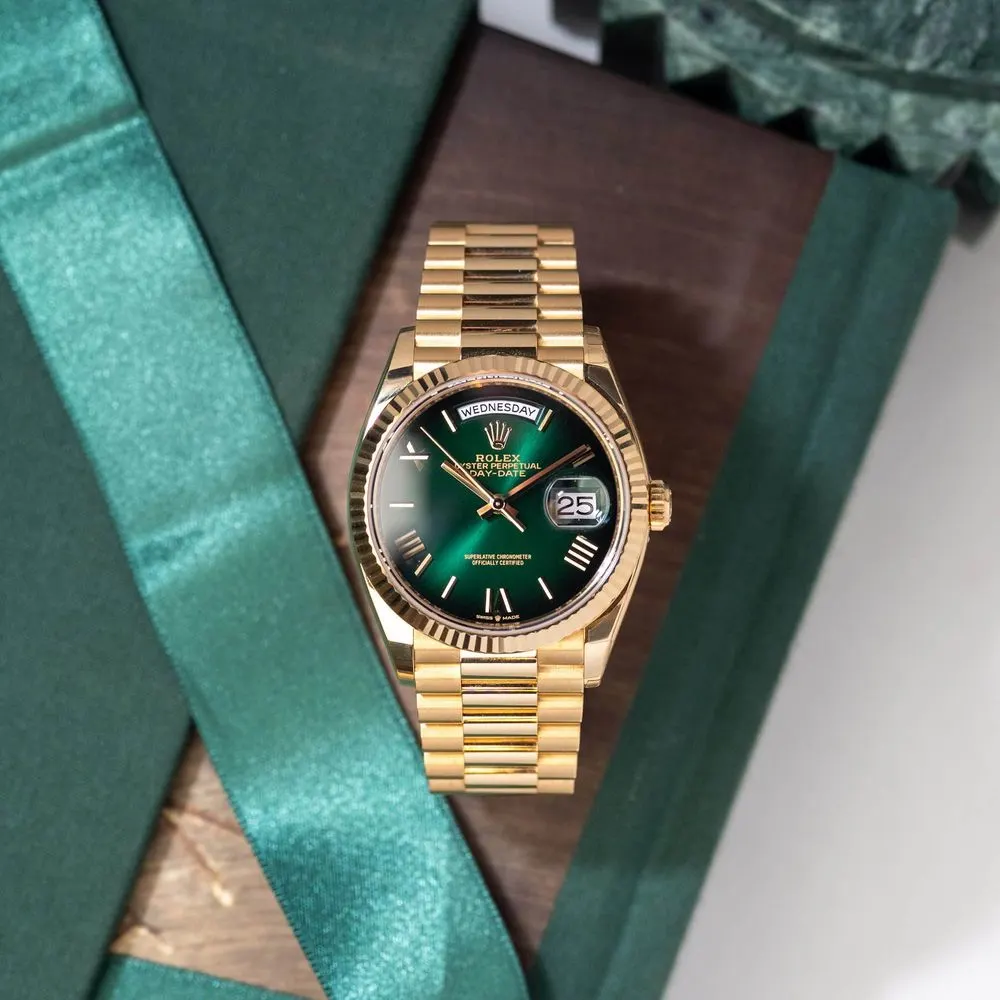 Day-Date 128238 undefined "Vert Ombré" – 2025