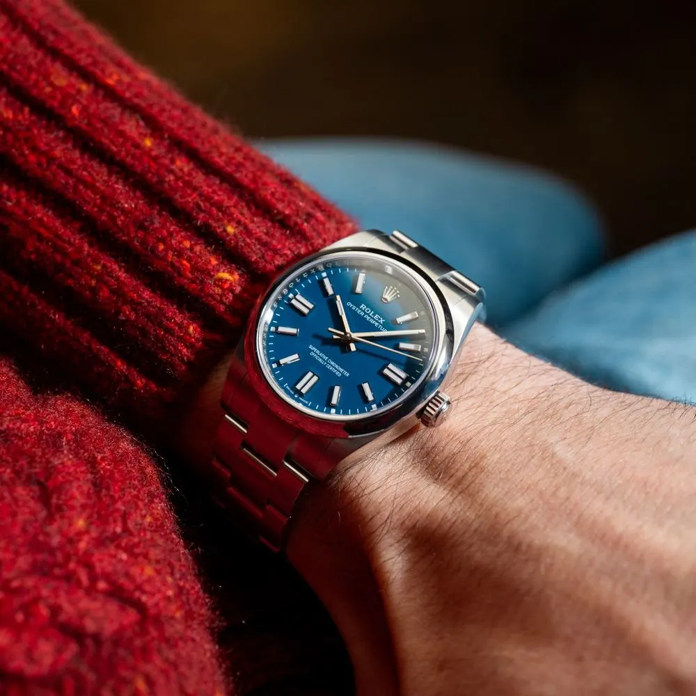 Oyster Perpetual 134300 undefined "Bleu Med" – 2025